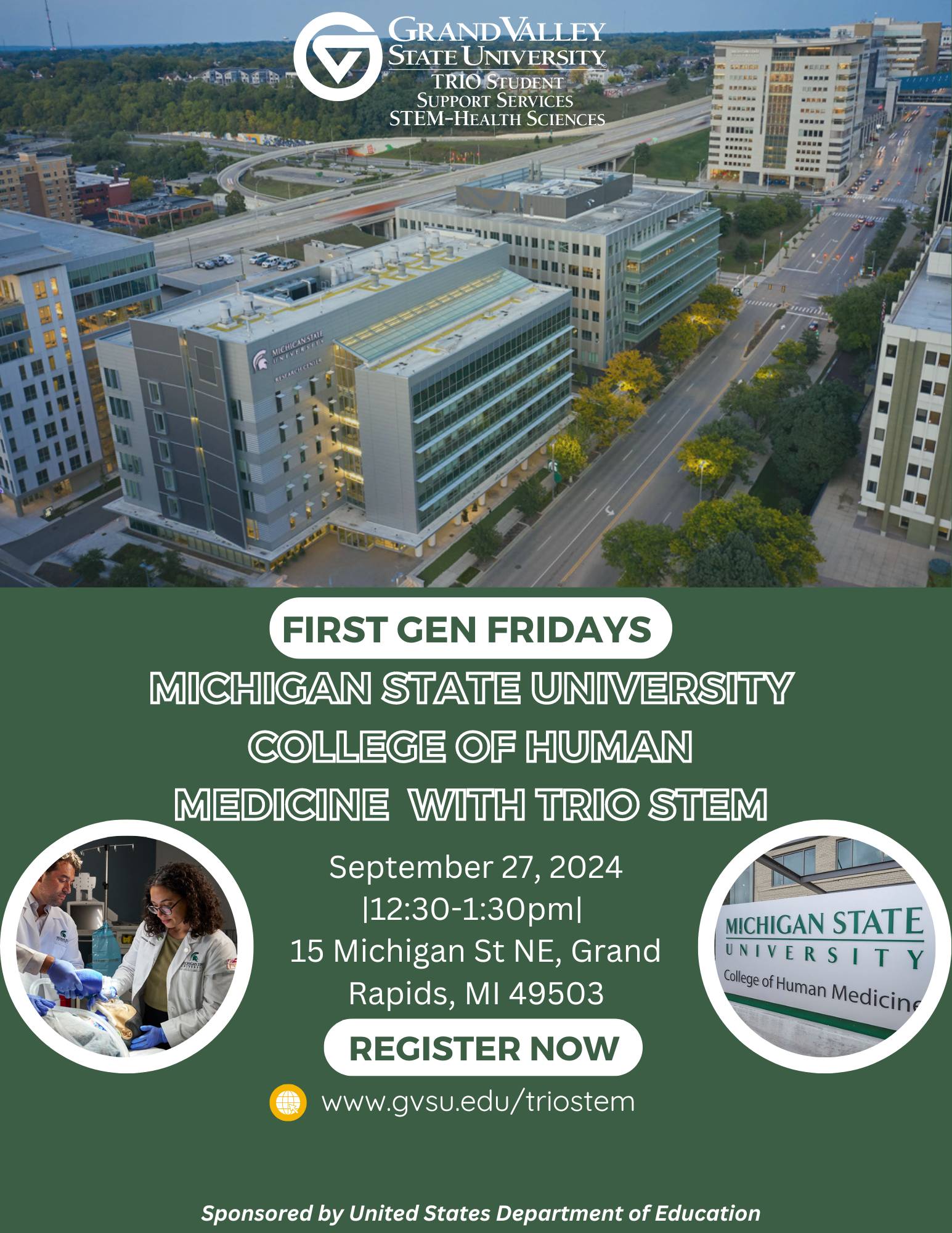 First Gen Fridays: MSU College of Human Medicine